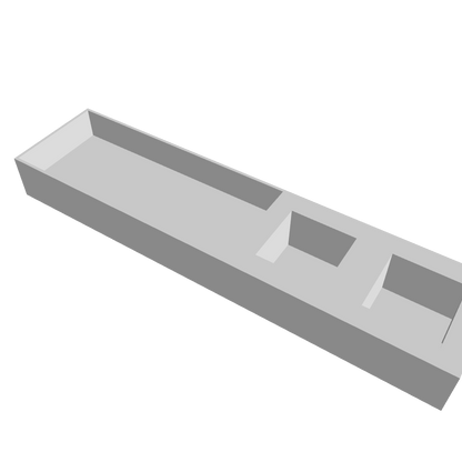 3D Ansicht Würfelhalter