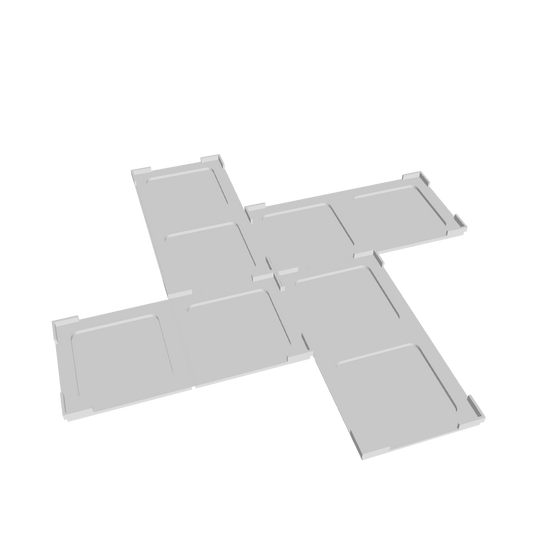 3D Ansicht Gitteraufsatz Carcassonne Märkte zu Leipzig