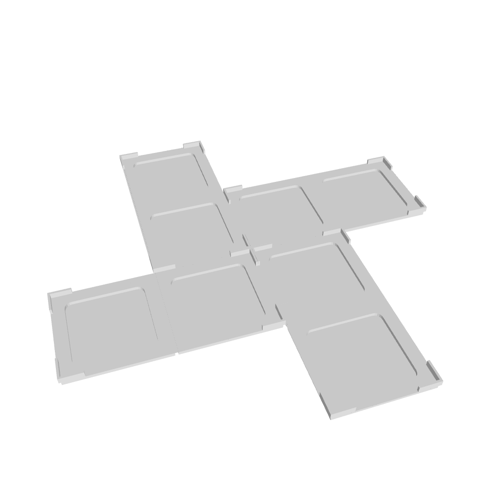 3D Ansicht Gitteraufsatz Carcassonne Märkte zu Leipzig