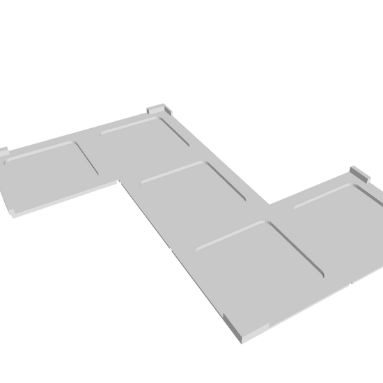 3D Ansicht Gitteraufsatz Tikal