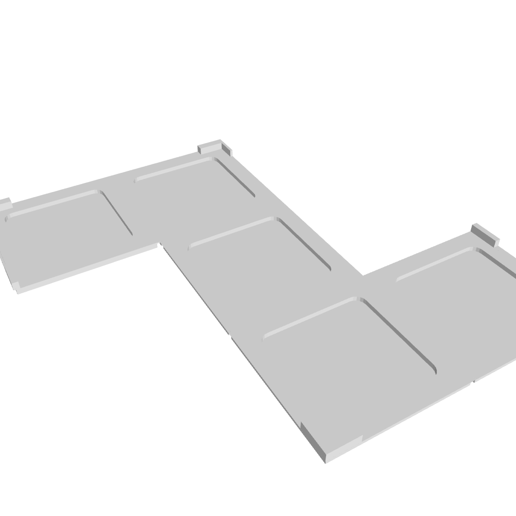 3D Ansicht Gitteraufsatz Tikal