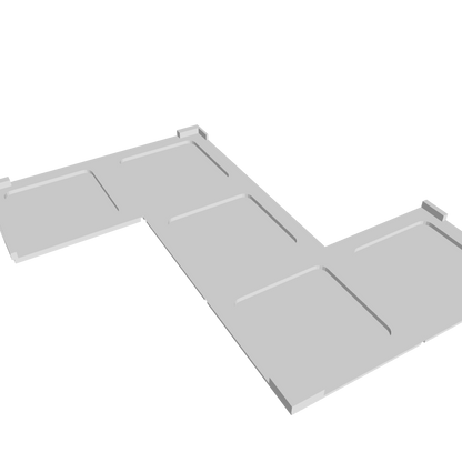 3D Ansicht Gitteraufsatz Tikal