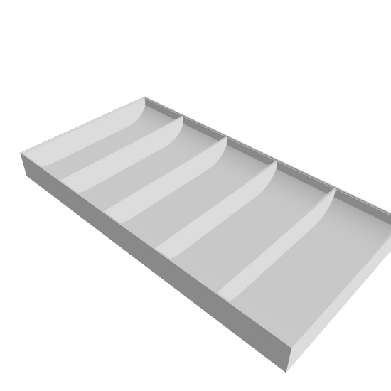 3D Ansicht einer Aufbewahrungsbox für Cascadia Junior