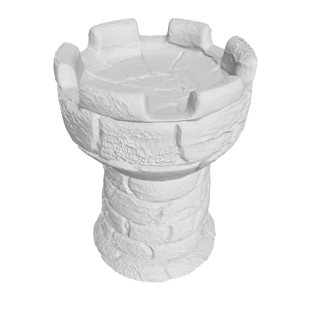 3D Ansicht eines Turms