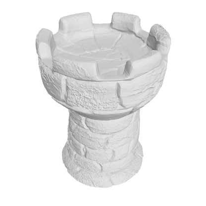 3D Ansicht eines Turms