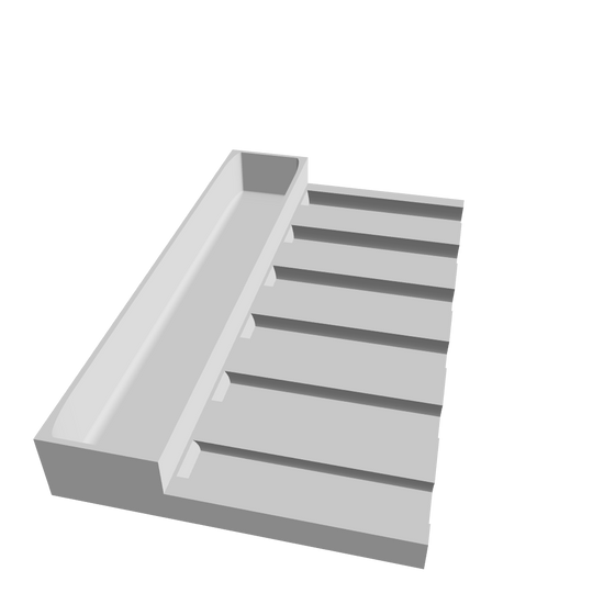 3D Ansicht Organizer für Nebel über Carcassonne