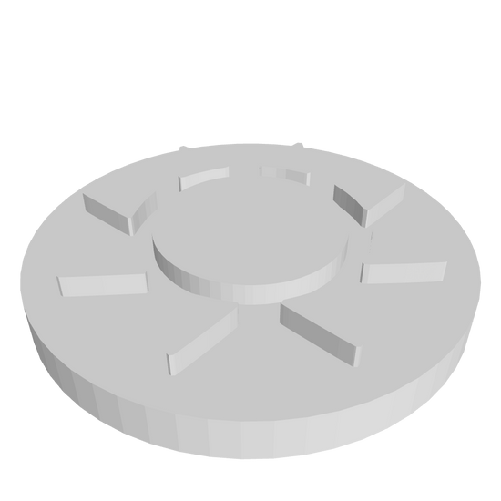 3D Ansicht Sonnentoken