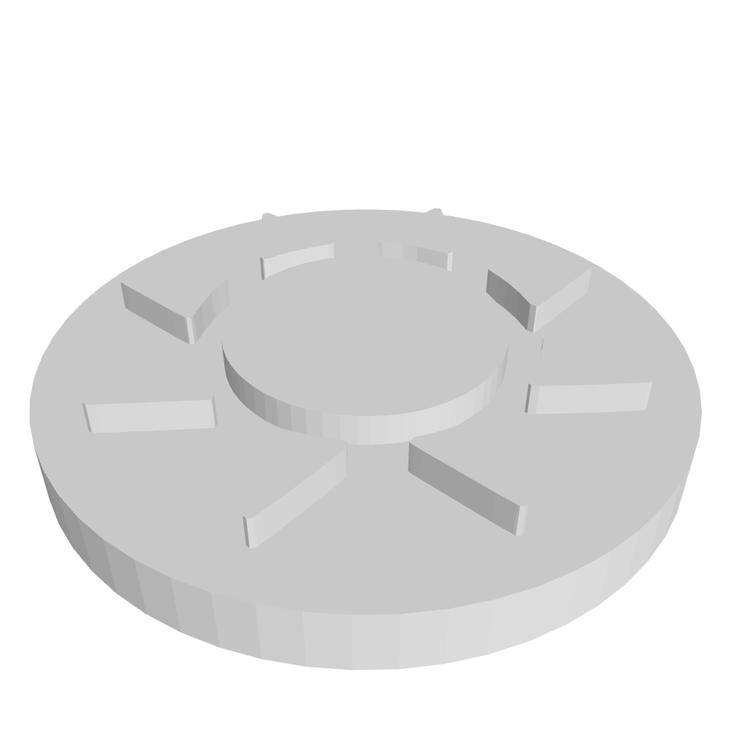 3D Ansicht Sonnentoken
