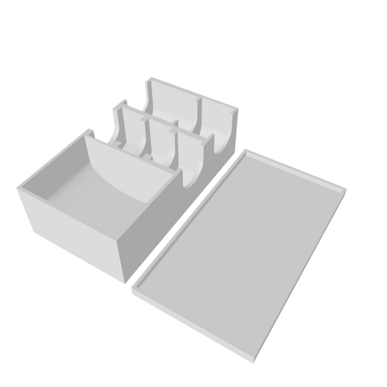3D Ansicht der Aufbewahrungsbox