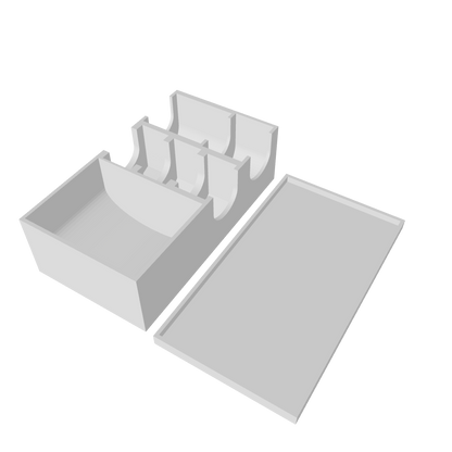 3D Ansicht der Aufbewahrungsbox