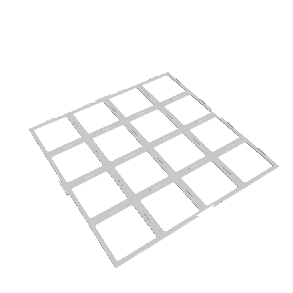 3D Ansicht Spielgitter Völuspa