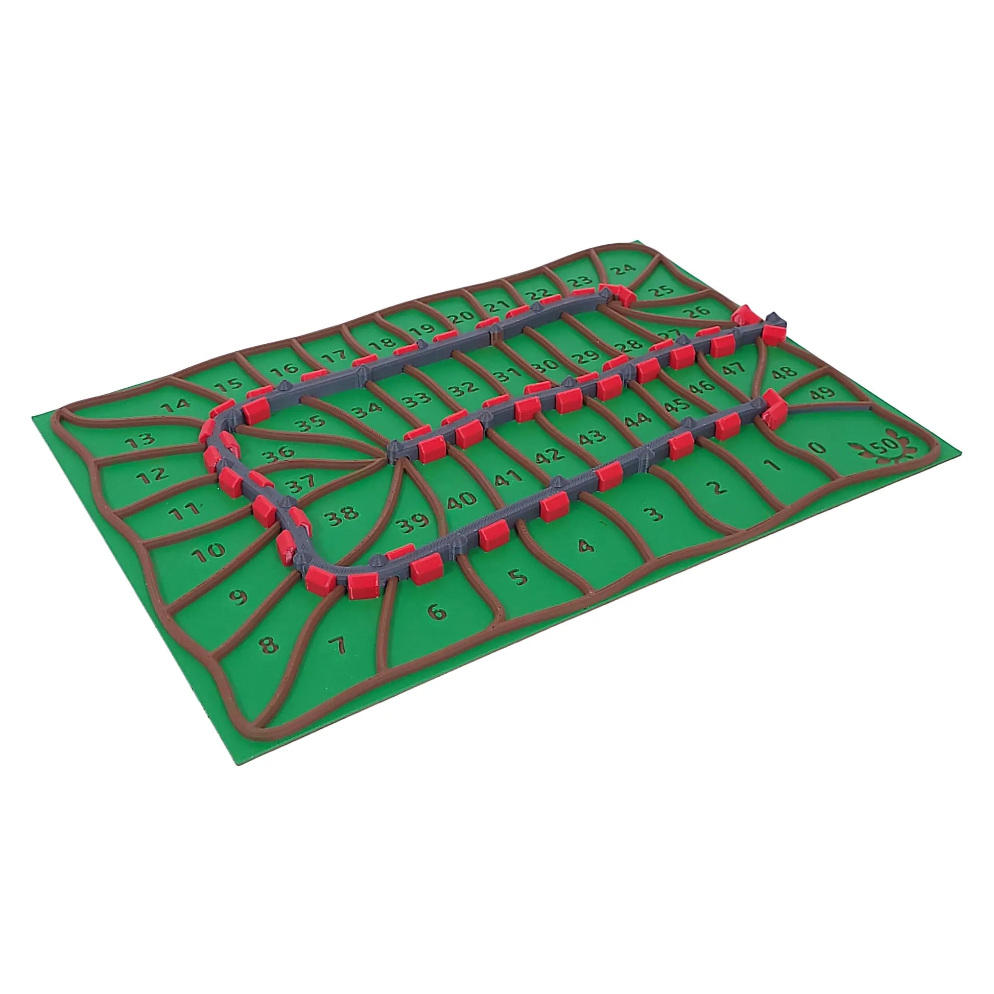 3D-gedruckte Punktetafel für Carcassonne – Ersatz für die Papp-Wertungstafel