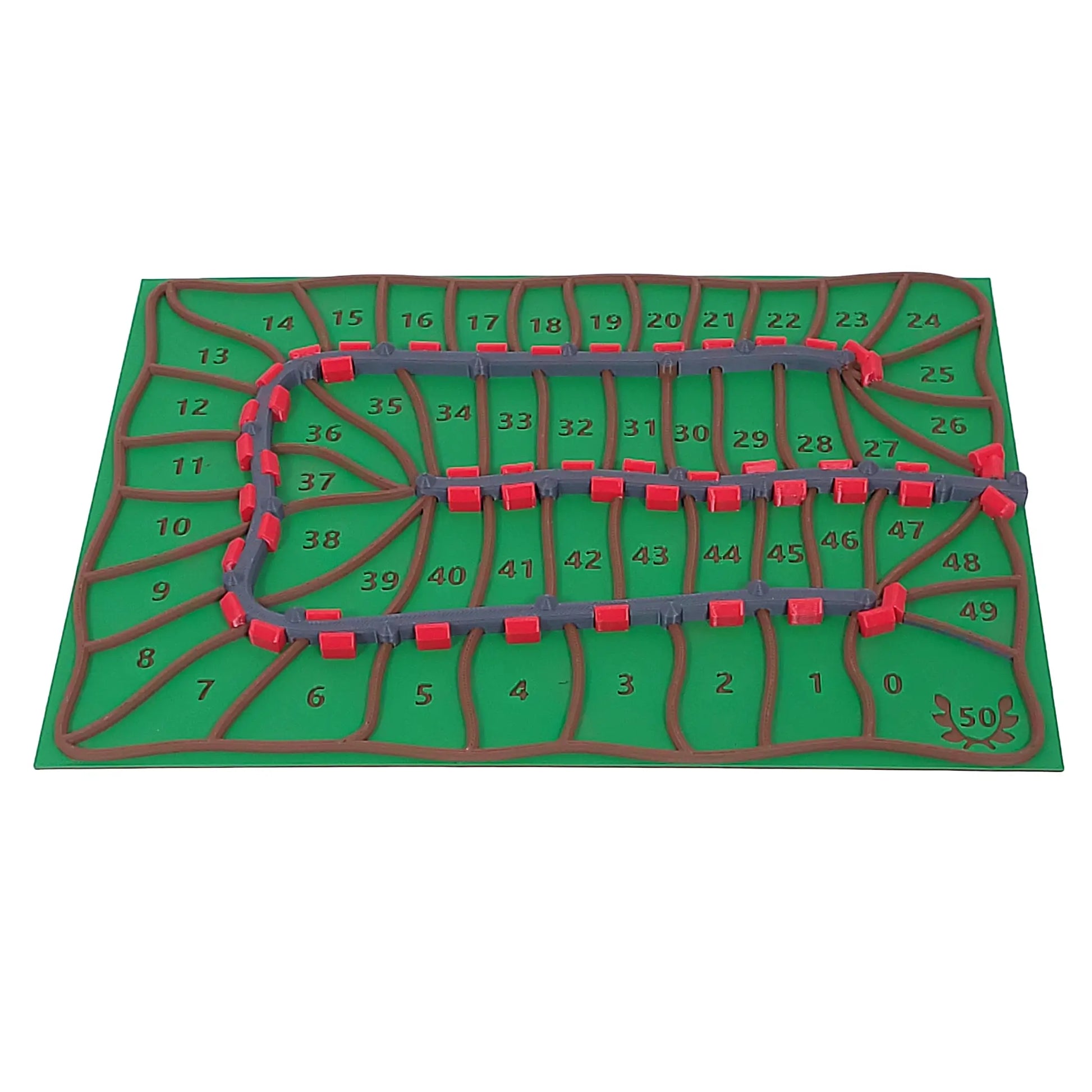 3D-gedruckte Punktetafel für Carcassonne – Ersatz für die Papp-Wertungstafel