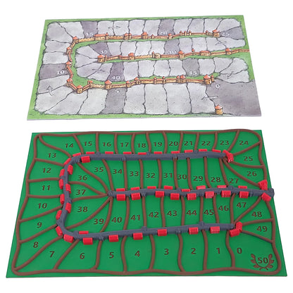 3D-gedruckte Punktetafel für Carcassonne – Ersatz für die Papp-Wertungstafel