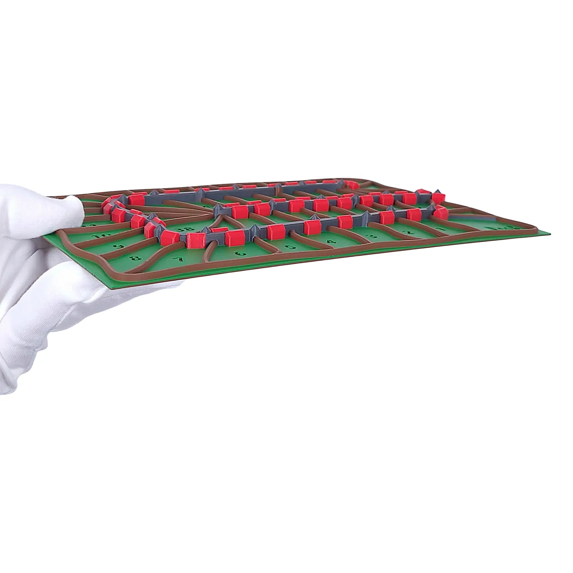 3D-gedruckte Punktetafel für Carcassonne – Ersatz für die Papp-Wertungstafel
