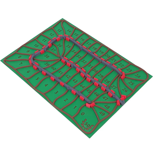 3D-gedruckte Punktetafel für Carcassonne – Ersatz für die Papp-Wertungstafel