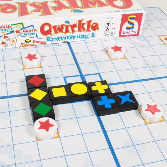 Sternscheiben passend für Qwirkle Select Erweiterung 1