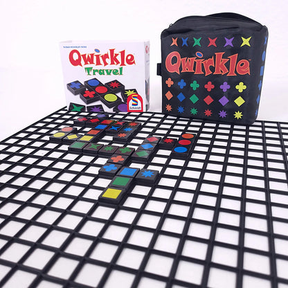 Spielgitter passend für Qwirkle Travel – praktisches Zubehör für geordnete Plättchen