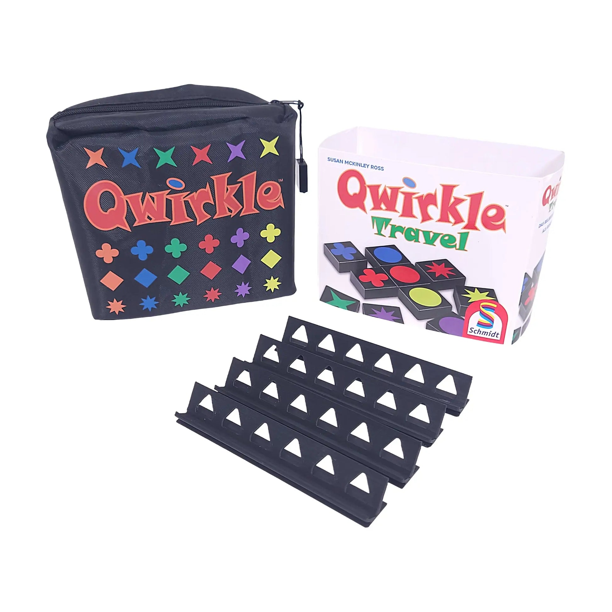 Spielsteinhalter passend für Qwirkle Travel – praktische Ablage für Spielsteine