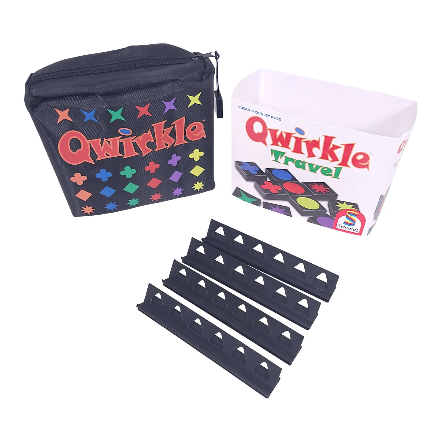 Spielsteinhalter passend für Qwirkle Travel – praktische Ablage für Spielsteine