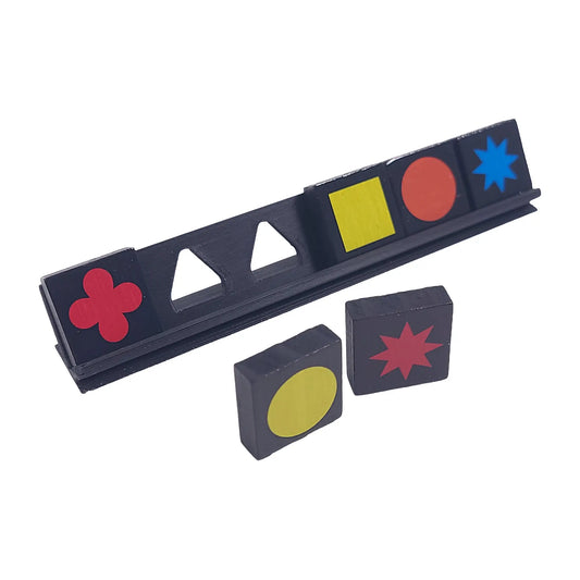 Spielsteinhalter passend für Qwirkle Travel – praktische Ablage für Spielsteine