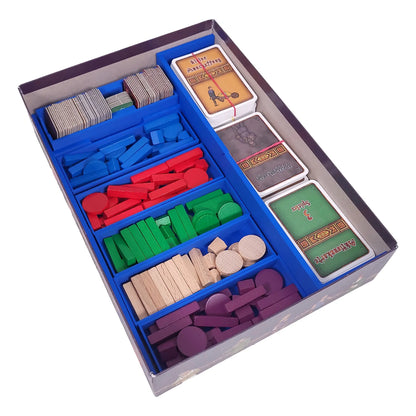 Einsatz für Agricola Originalbox –  Aufbewahrung für Karten, Tokens und Zubehör