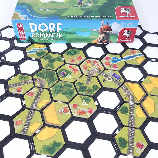 Spielgitter aus PLA, passgenau für Dorfromantik Brettspiel, 3D-gedruckt