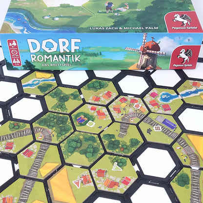 Spielgitter aus PLA, passgenau für Dorfromantik Brettspiel, 3D-gedruckt