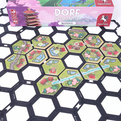 Spielgitter aus PLA, passgenau für Dorfromantik Brettspiel, 3D-gedruckt