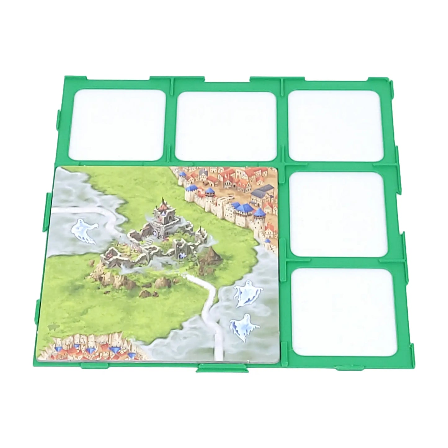 Startgitter für das Brettspiel Nebel über Carcassonne