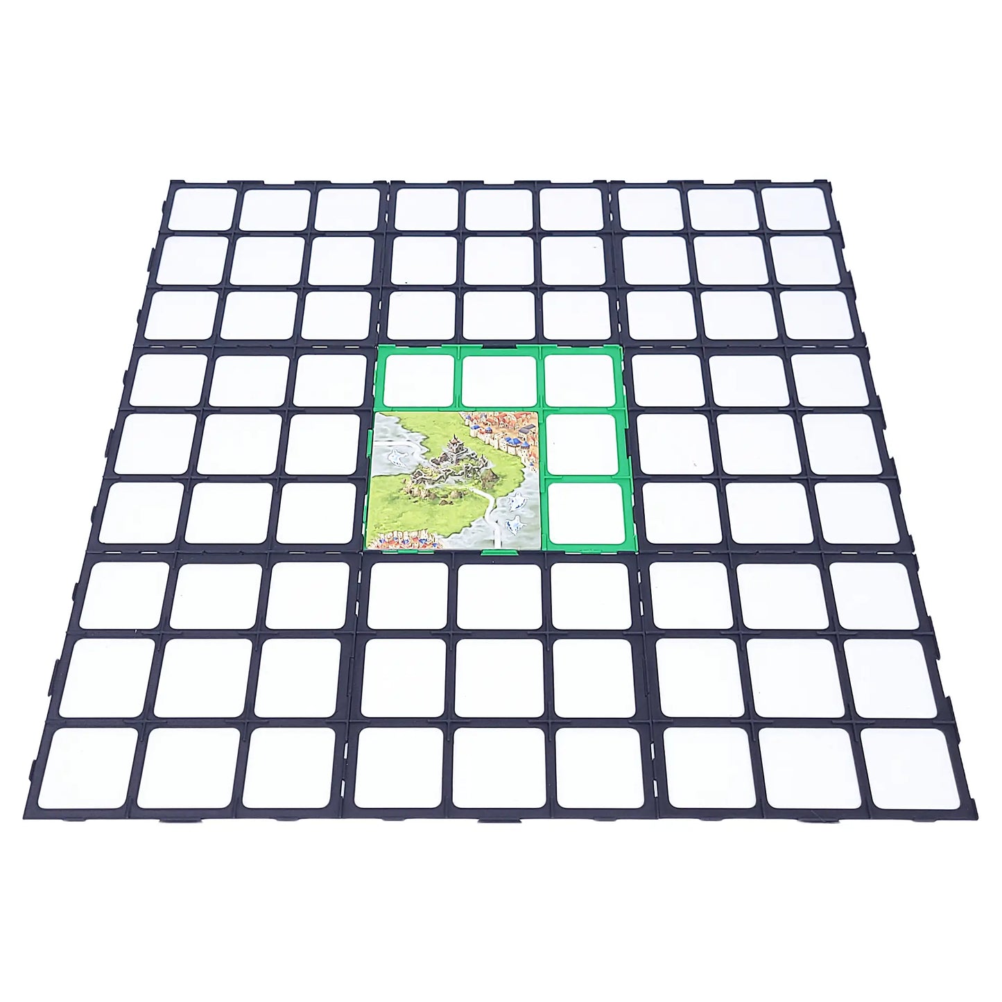 Startgitter für das Brettspiel Nebel über Carcassonne