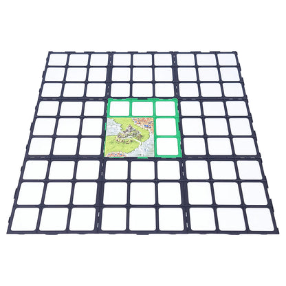Startgitter für das Brettspiel Nebel über Carcassonne