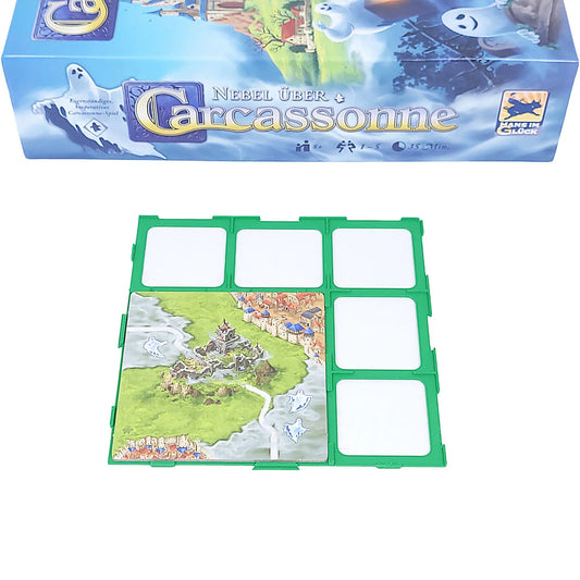 Startgitter für das Brettspiel Nebel über Carcassonne
