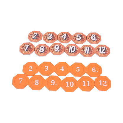 3D-gedrucktes Spielzubehör und Token Upgrades passend für Switch & Signal