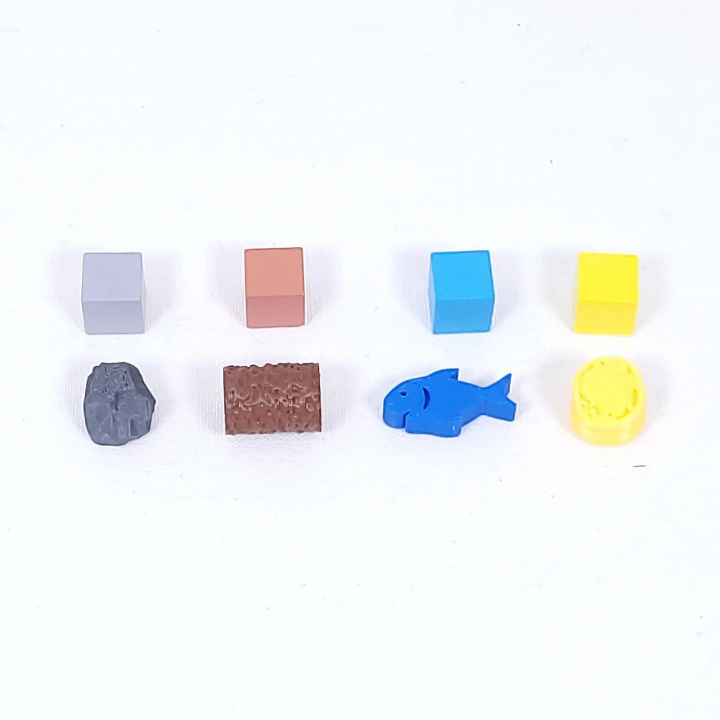 Hochwertige Ressourcenmarker passend für Little Town Brettspiel